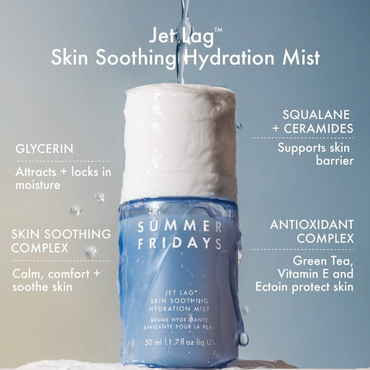 Summer Fridays 
Jet Lag Skin Soothing Hydration Mist 30ml
