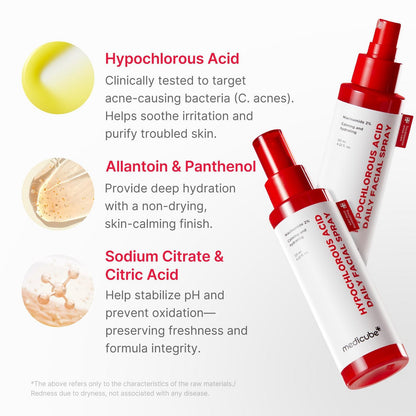 medicube
Hypochlorous Acid Daily Facial Mist 125ml