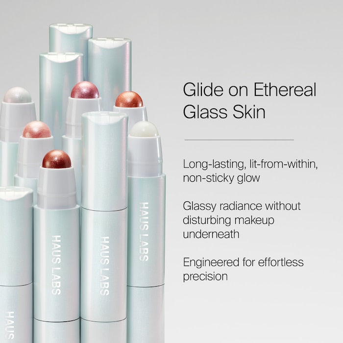 HAUS LABS Bio-Radiant Glassy Balm Highlighter Stick
