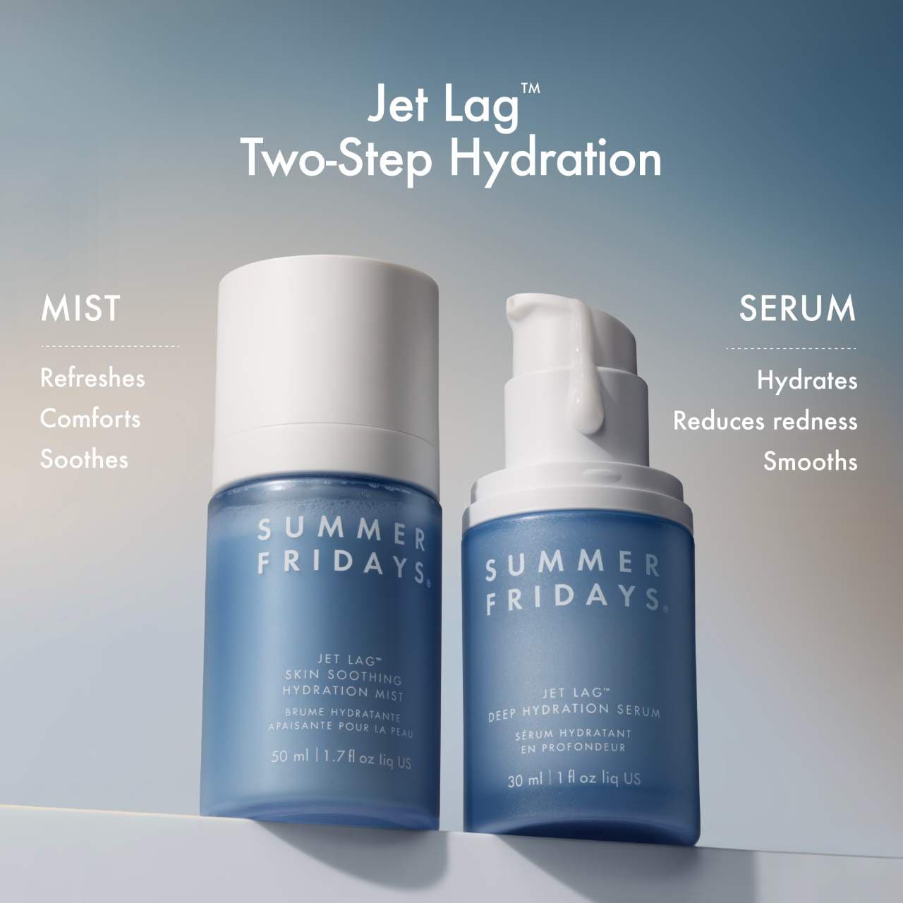 Summer Fridays 
Jet Lag Skin Soothing Hydration Mist 30ml