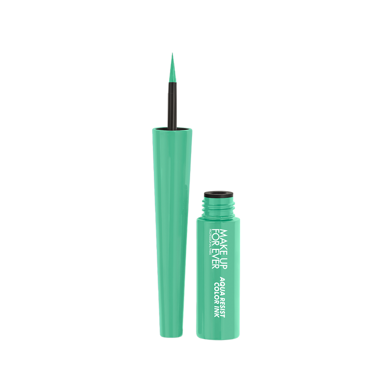 MAKE UP FOR EVER 
Aqua Resist Color Ink 24HR Waterproof Liquid Eyeliner