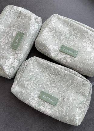Elemis Green Floral Cosmetic Bag
