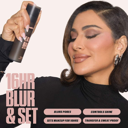 HUDA BEAUTY Easy Bake Blurring Setting Spray with 16-Hour Wear