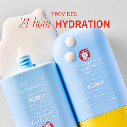 First Aid Beauty 
Hydrating Sunscreen Milk with Colloidal Oatmeal BROAD SPECTRUM 45 - 50ml