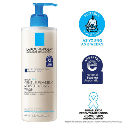 La Roche Posay Lipikar Wash AP+ Moisturizing Body & Face Wash 400ml