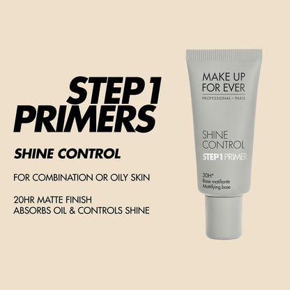 MAKE UP FOR EVER 
Mini Step 1 Primer Shine Control 15ml