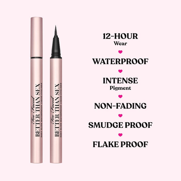 Too Faced Better Than Sex Easy Glide Waterproof Liquid Eyeliner Full Size
