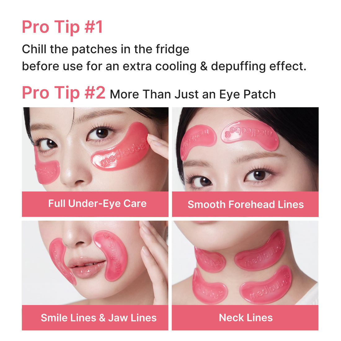 Medicube PDRN Pink Collagen Jelly Eye Mask