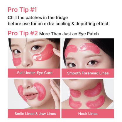 Medicube PDRN Pink Collagen Jelly Eye Mask
