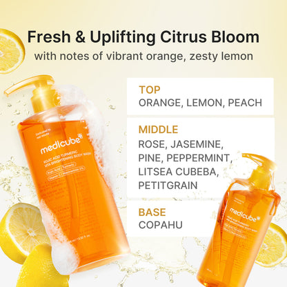 Medicube Kojic Acid Turmeric Vita Brightening Body Wash 50ml