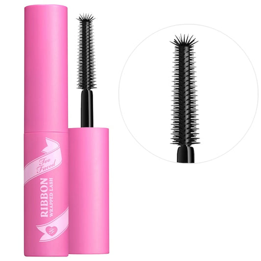 Too Faced Ribbon Wrapped Lash Extreme Length Tubing Mascara in Black (Deluxe)