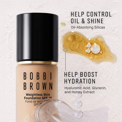 Bobbi Brown 
Weightless Skin Oil-Controlling Foundation SPF 15 with Hyaluronic Acid
