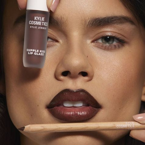 Kylie Cosmetics Lip Makeup Glossy Lip Kit Espresso -