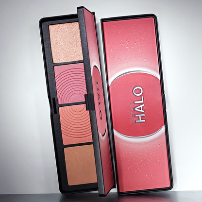 Smashbox Halo Sculpt + Glow Contour, Blush + Highlighter Palette