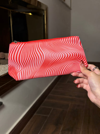 Clinique New Res Swirl Makeup Pouch