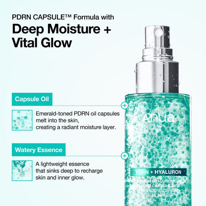 Anua PDRN Hydrating Serum Mist 100ml – Korean Face Mist with Hyaluronic Acid & Collagen