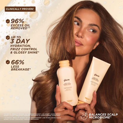 Gisou Mini Honey Gloss Ceramide Therapy Hydrating Shampoo 75ml