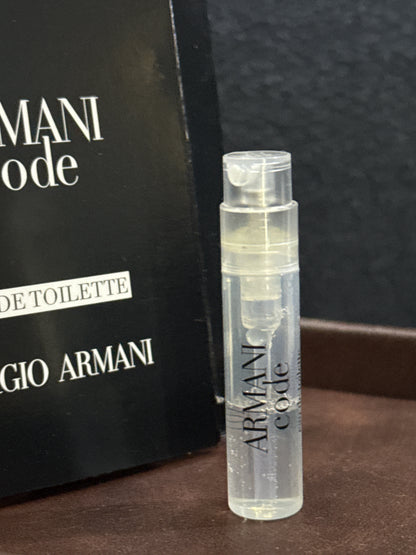 Armani Code EDT by Giorgio Armani 1.2ml
