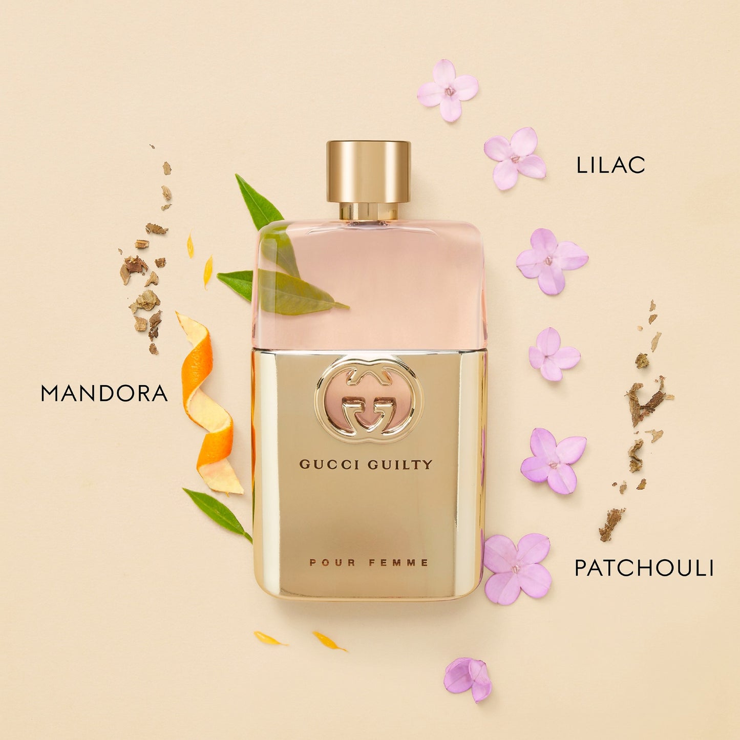 Gucci 
Guilty Pour Femme Eau de Parfum Travel Spray with Mandarin, Lilac and Patchouli 10ml
