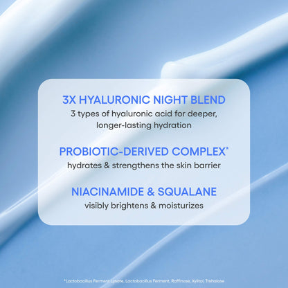 LANEIGE 
Water Sleeping Mask for Moisture Barrier Support with Niacinamide & Squalane 70ml