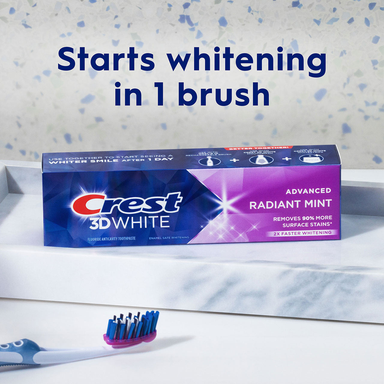 Crest 3DWhite Whitening Toothpaste 70ml