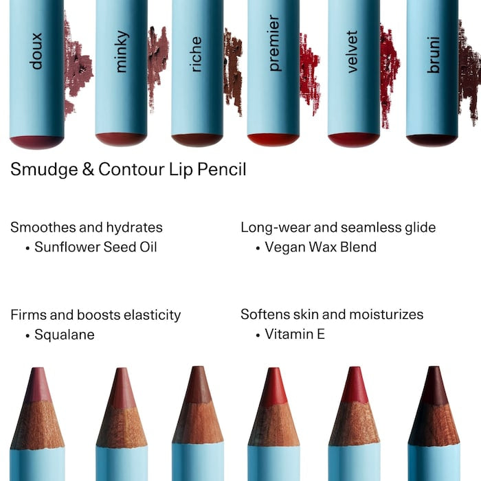 Fara Homidi Smudge & Contour Lip Pencil Mini