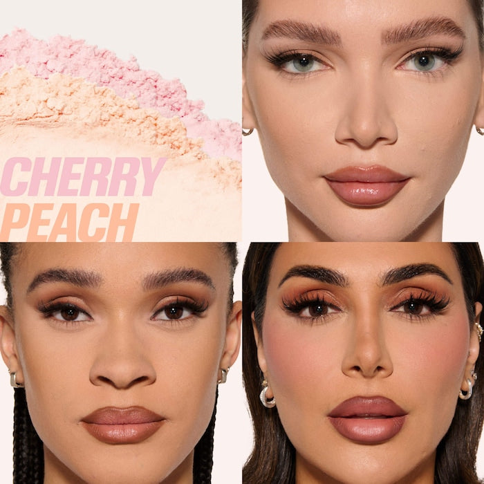 HUDA BEAUTY Easy Bake Loose Powder Brightening + Correcting Duo Full Size