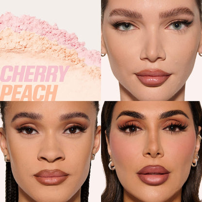 HUDA BEAUTY Easy Bake Loose Powder Brightening + Correcting Duo Full Size