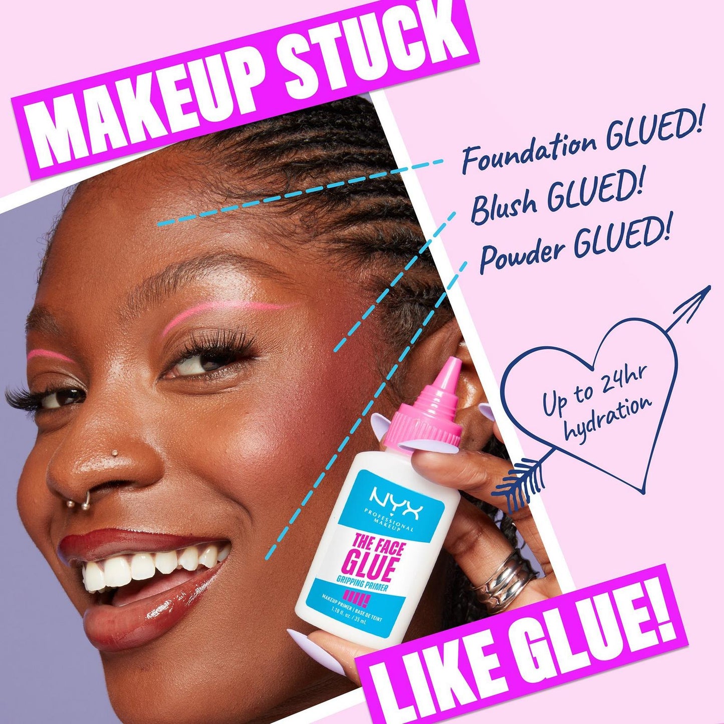NYX Professional Makeup
 The Face Glue Gripping Primer
