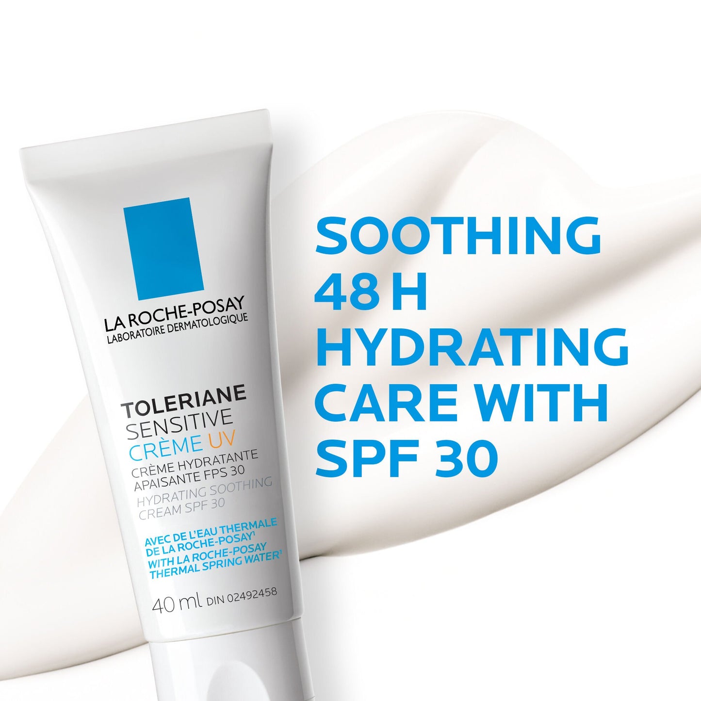 La Roche-Posay Toleriane Sensitive Crème UV Hydrating Soothing Cream SPF 30 40ml