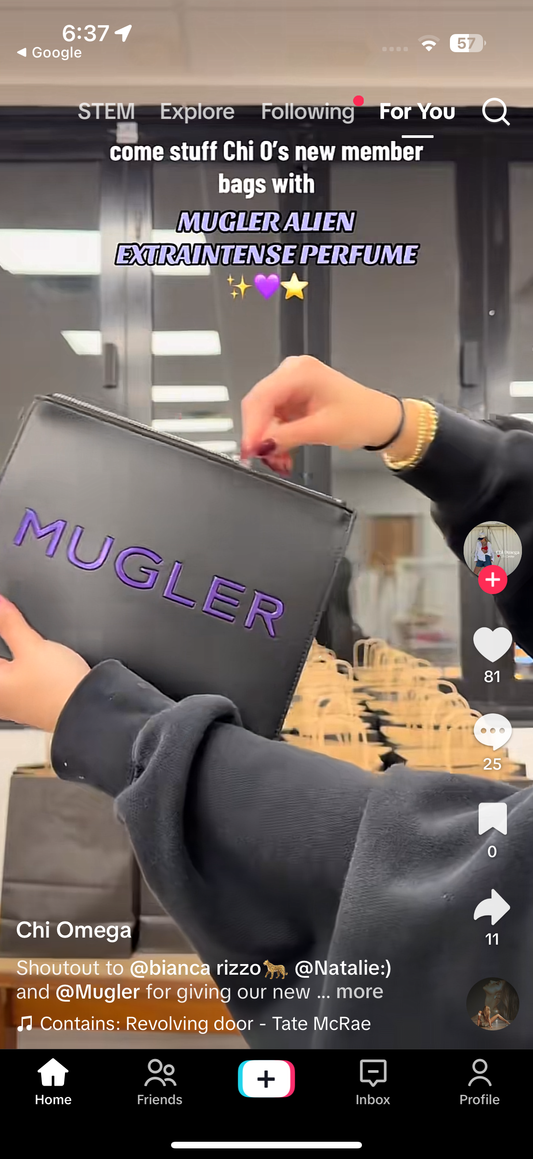 Mugler Hypersense Pocket Pouch