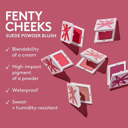 Fenty Beauty Fenty Cheeks Suede Waterproof Powder Blush