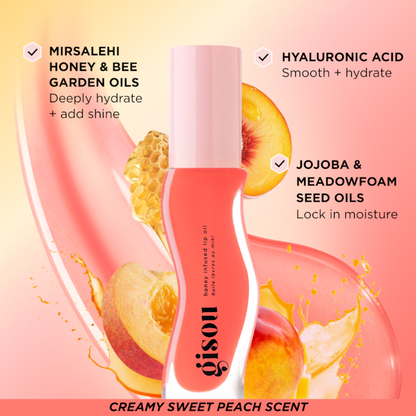 Gisou Honey Infused Hydrating Lip Oil