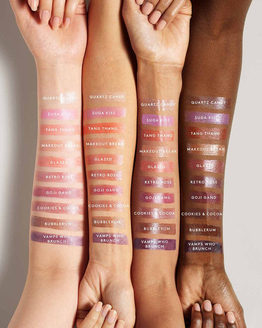 Fenty Beauty Slip Shine Sheer Shiny Lipstick — Goji Gang