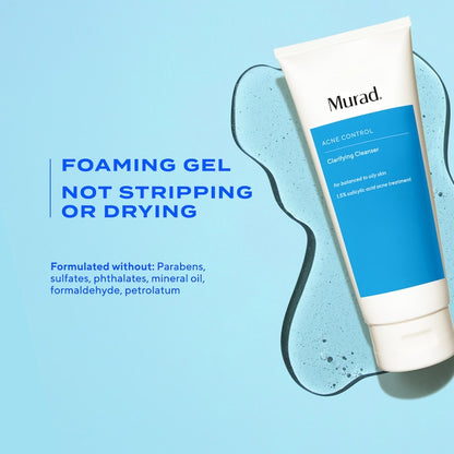 Murad Clarifying Gel Cleanser with Dual Salicylic Acid for Acne-Prone Skin 150