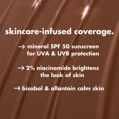 e.l.f. Halo Glow Skin Tint SPF 50 | No White Cast