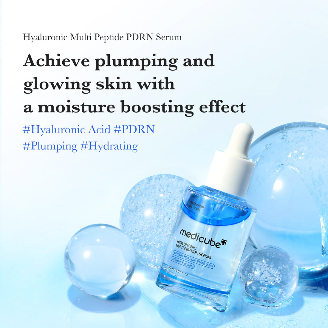 Medicube Hyaluronic Multi Peptide PDRN Serum 30ml