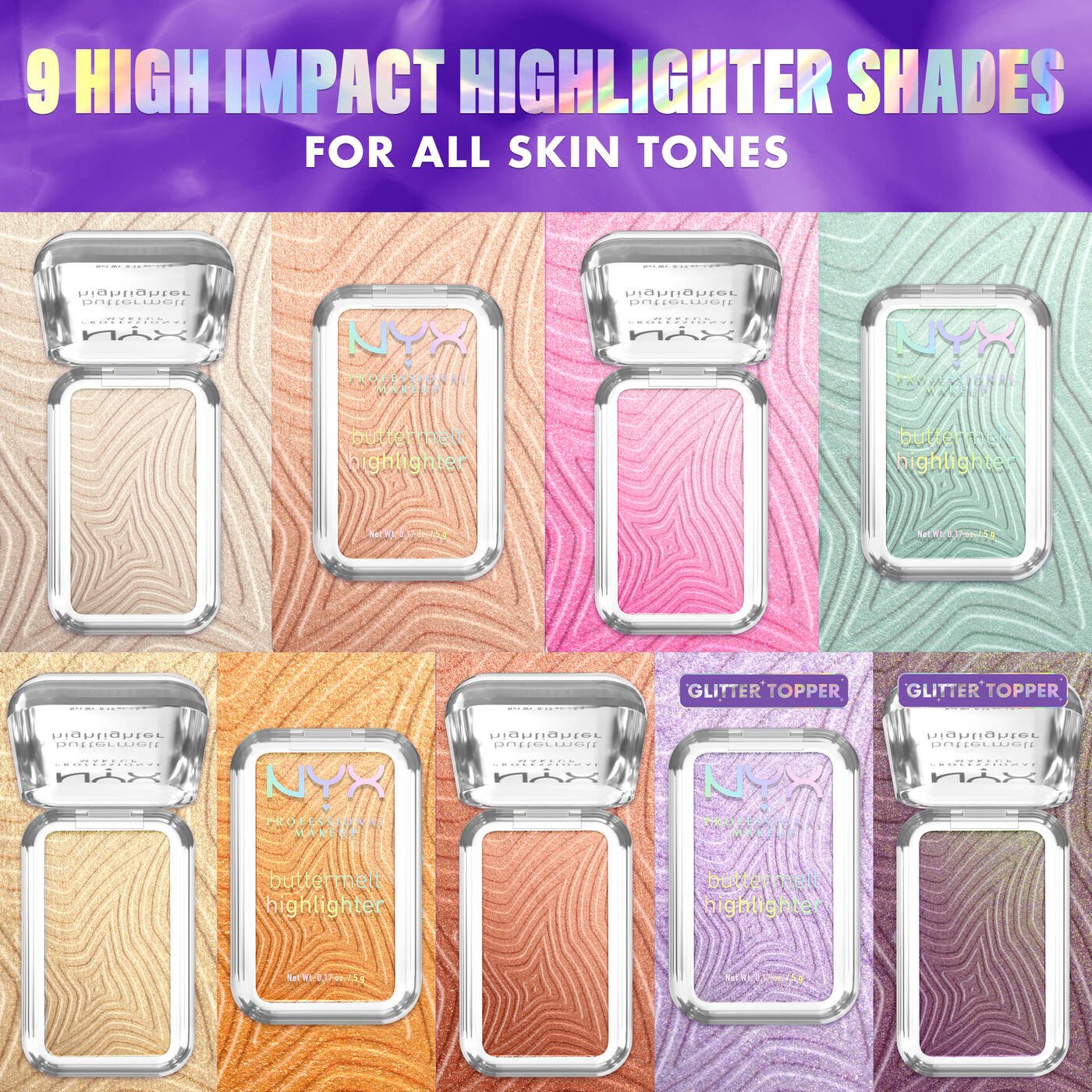 Nyx Shimmer Buttermelt Powder Highlighter