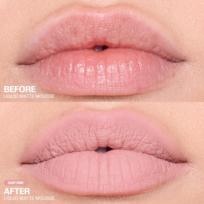 HUDA BEAUTY 
Liquid Matte Mousse Soft Blur Lip Cream
