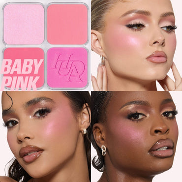 HUDA BEAUTY 
Blush Filter Blurring Blushlighters Palette