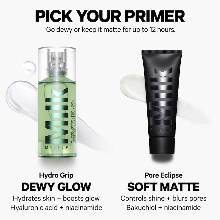 MILK MAKEUP 
Pore Eclipse Mattifying + Blurring Makeup Primer with Niacinamide