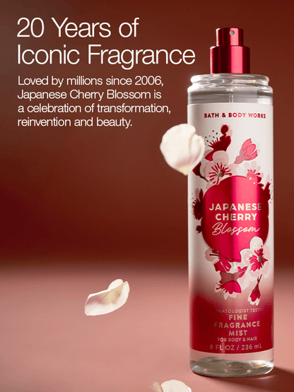 Bath & Body works Japanese Cherry Blossom mist 236 ml Full size