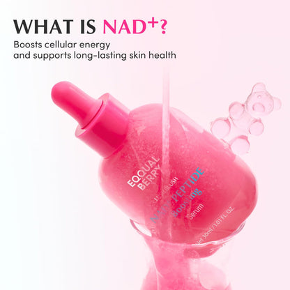 EQQUALBERRY Lush Blush Nad+ Peptide Boosting Serum - 30ml