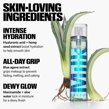 MILK MAKEUP Hydro Grip Dewy Long-Lasting Setting Spray