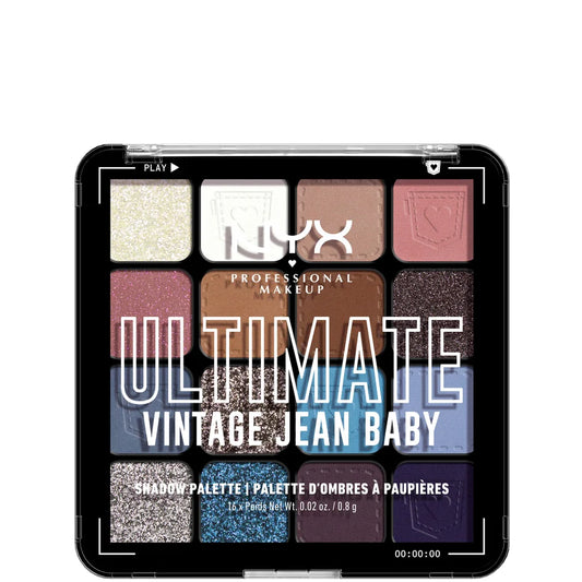 NYX Professional Makeup Ultimate Shadow Palette in "Vintage Jean Baby"