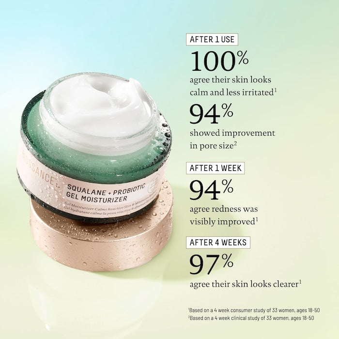 Biossance 
Probiotic Balancing Gel Moisturizer + Squalane 5ml