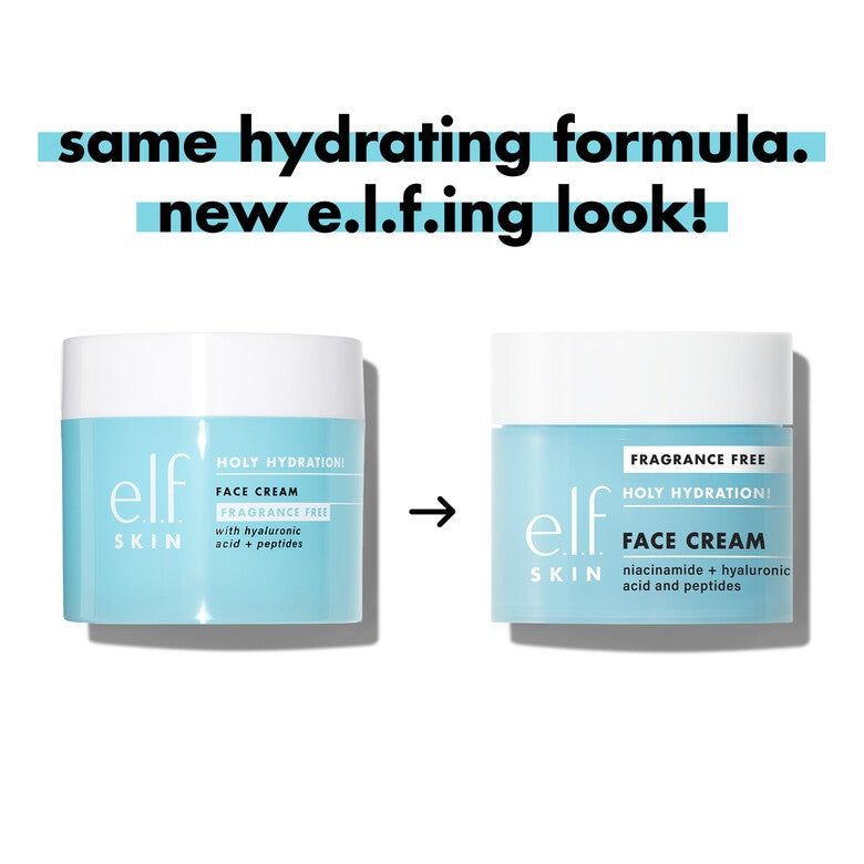 e.l.f. SKIN Holy Hydration! Face Cream Fragrance Free 50g