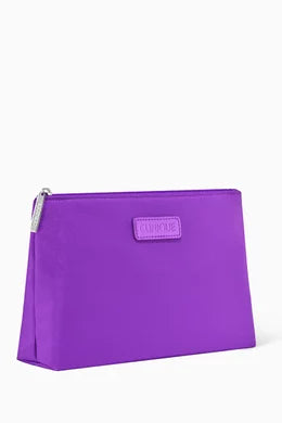 Clinique Makeup Bag Purple With Zipper