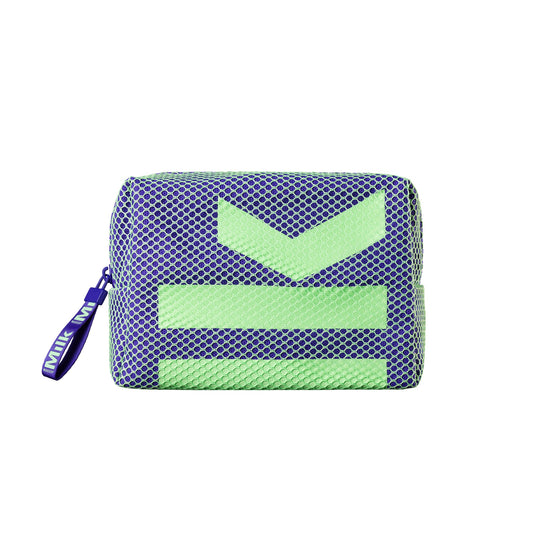 Milk Makeup Limited Edition Green Mesh Cosmetic Pouch