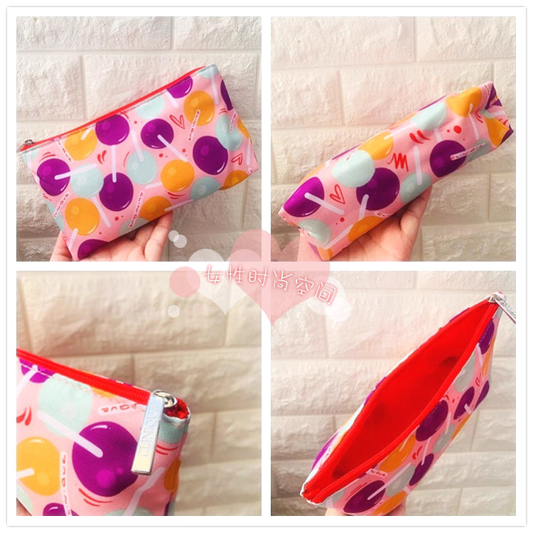 Clinique Lollipop-Themed Cosmetic Makeup Bag